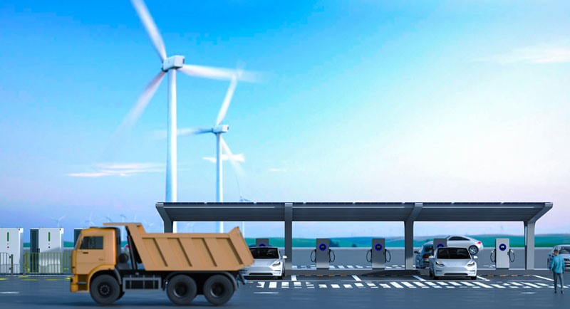 零碳充电方案