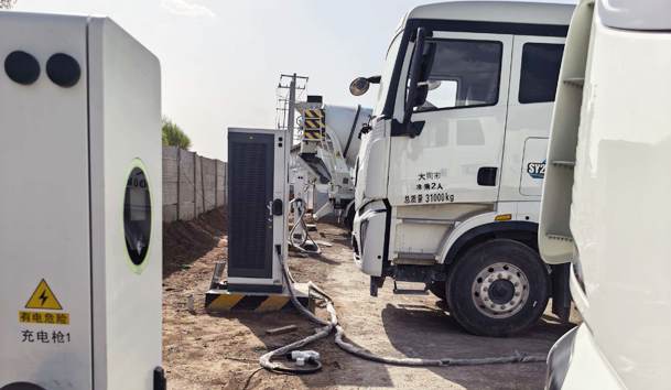 320kw有序轮充充电堆案例